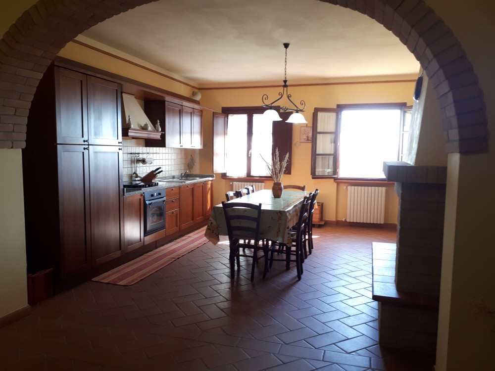 appartamenti|cucina soggiorno Agriturismo Montemari